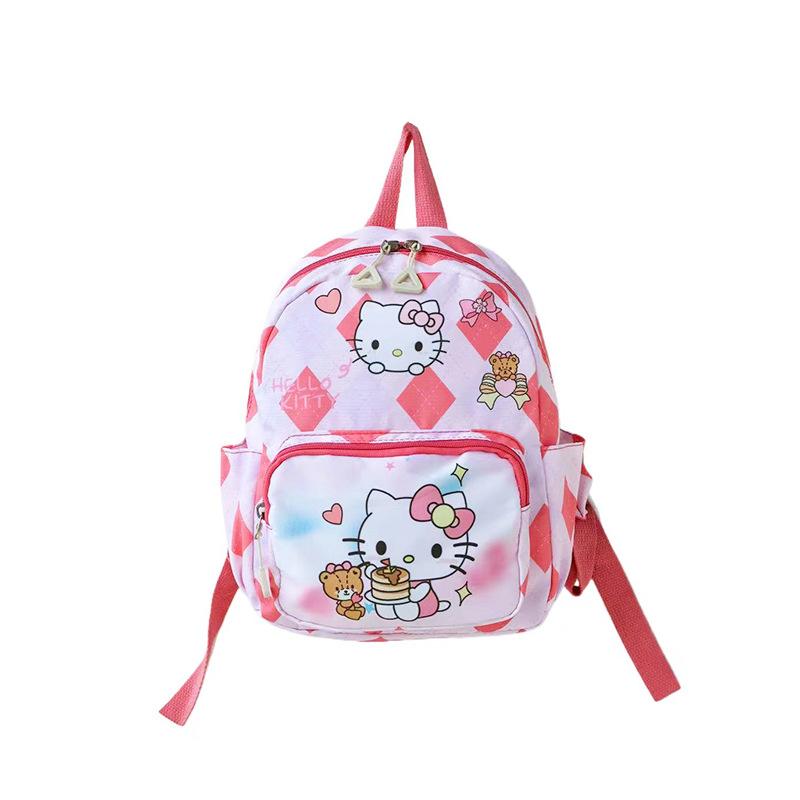 Kindergarten Primary School Students Schoolbag Cute Cartoon Cute Cat Children Backpack Large Capacity Children'S Bag