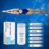 Pool Testing Strips 100-Piece Pool Tester Strips For Water Multifunctional Hot Tub Quick Tester Monitoring Tools For Backyard
