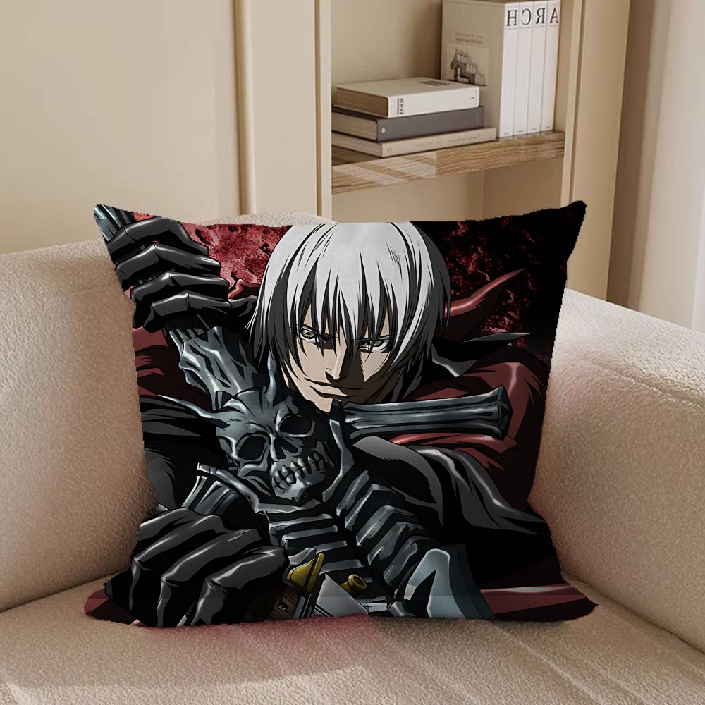 D-Devil May CryS Cushion Cover Decorative Pillow Sofa Home Decor Case Pillow Cases