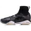 Li Ning Frontier Shadow Pro Rubber Cushioning Slip Resistant Breathable Lightweight High Top Badminton Shoes Unisex AYAN005-2