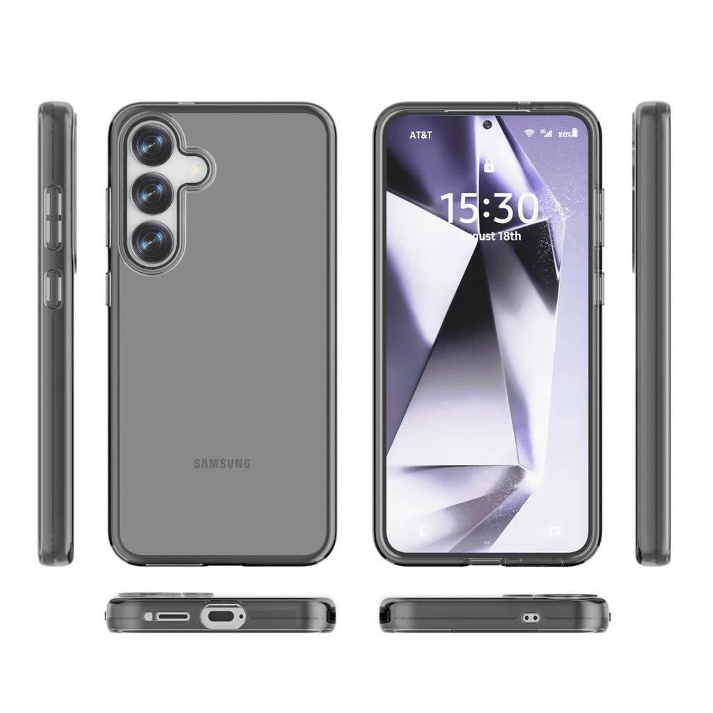S25Plus glitter powder magnetic mobile phone case, the new model is suitable for Terminator transparent fine flash MagSafe all-inclusive anti-drop