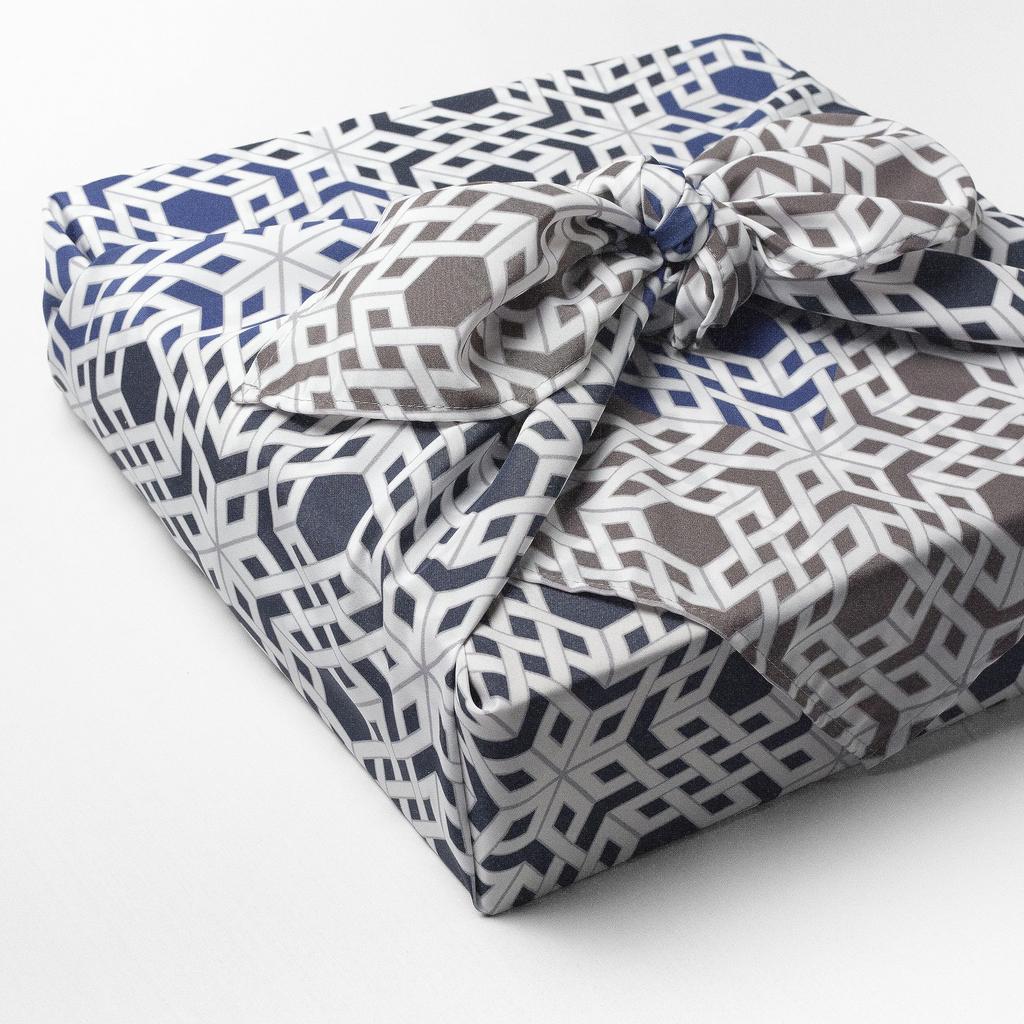 Asakura Dyeing Cloth Super Furoshiki Nagare Plain Weave Treasure Cut Pattern Water-Repellent (wrapping cloth)