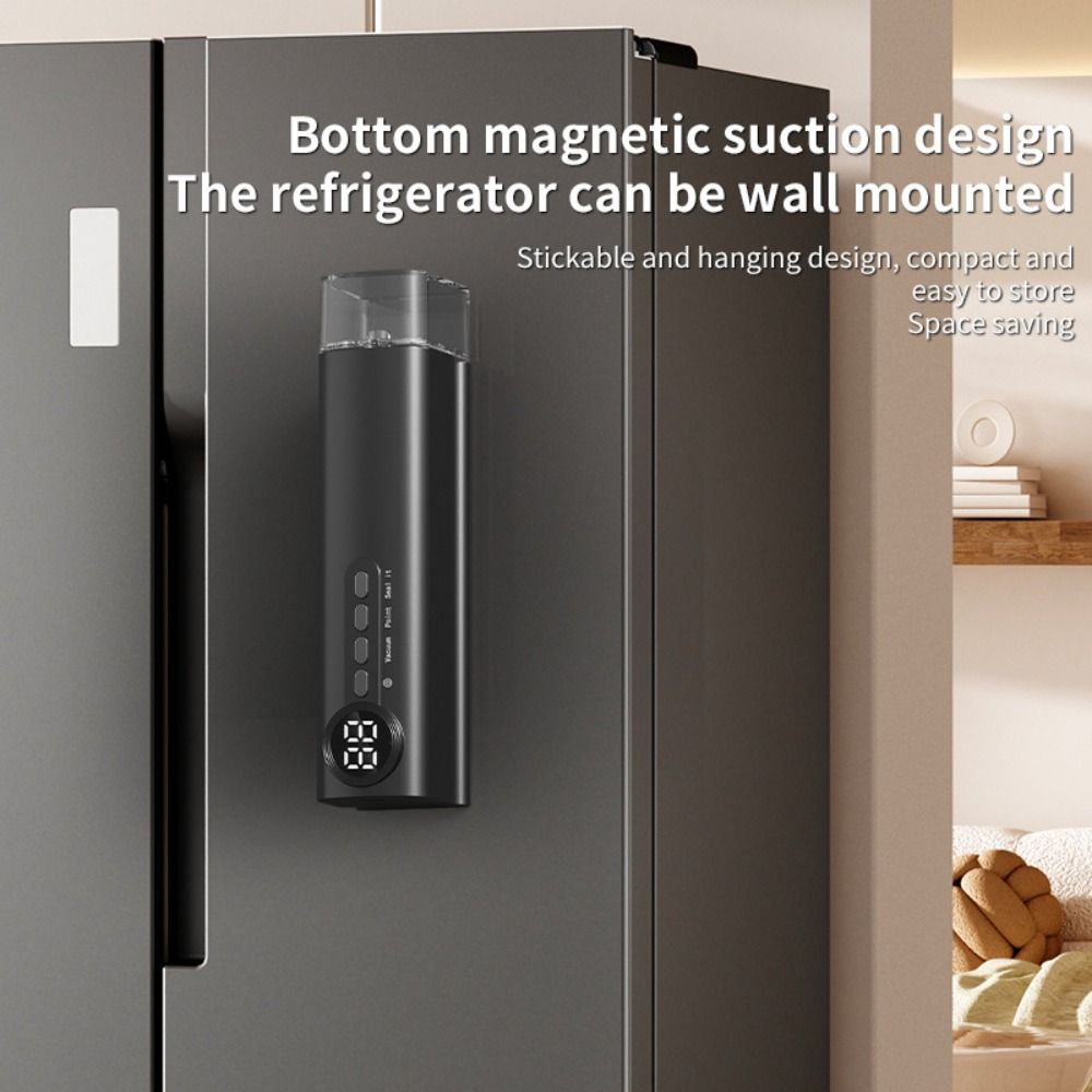 USB Charging Wireless Vacuum Sealing Machine Handheld Food Bag Sealer  Camping