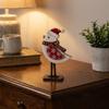 Long Legs Bird Figurine Ornament 2D Flat Holiday Tabletop Decor Christmas Bird Statue  Christmas