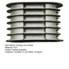 Fishing Line Storage Holder with 6 Line Slots Fishing Leader Keeper with Rigging Spools to Keep Snells And Rigs Organized