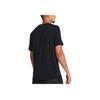 Under Armour UA Vanish Energy Logo Print Crew Neck Short Sleeve T-Shirt Men Tops Black 1383973-001