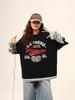 Women's Retro Patchwork Round Neck Long Sleeve Casual T-Shirt
