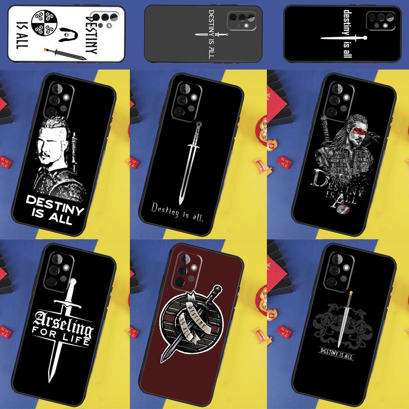 The Last Kingdom Destiny ist alles Für Samsung Galaxy A54 A34 A14 A13 A33 A53 A36 A05 A06 A16 A32 A52 A55 A35 A15 A56 A26 Hülle