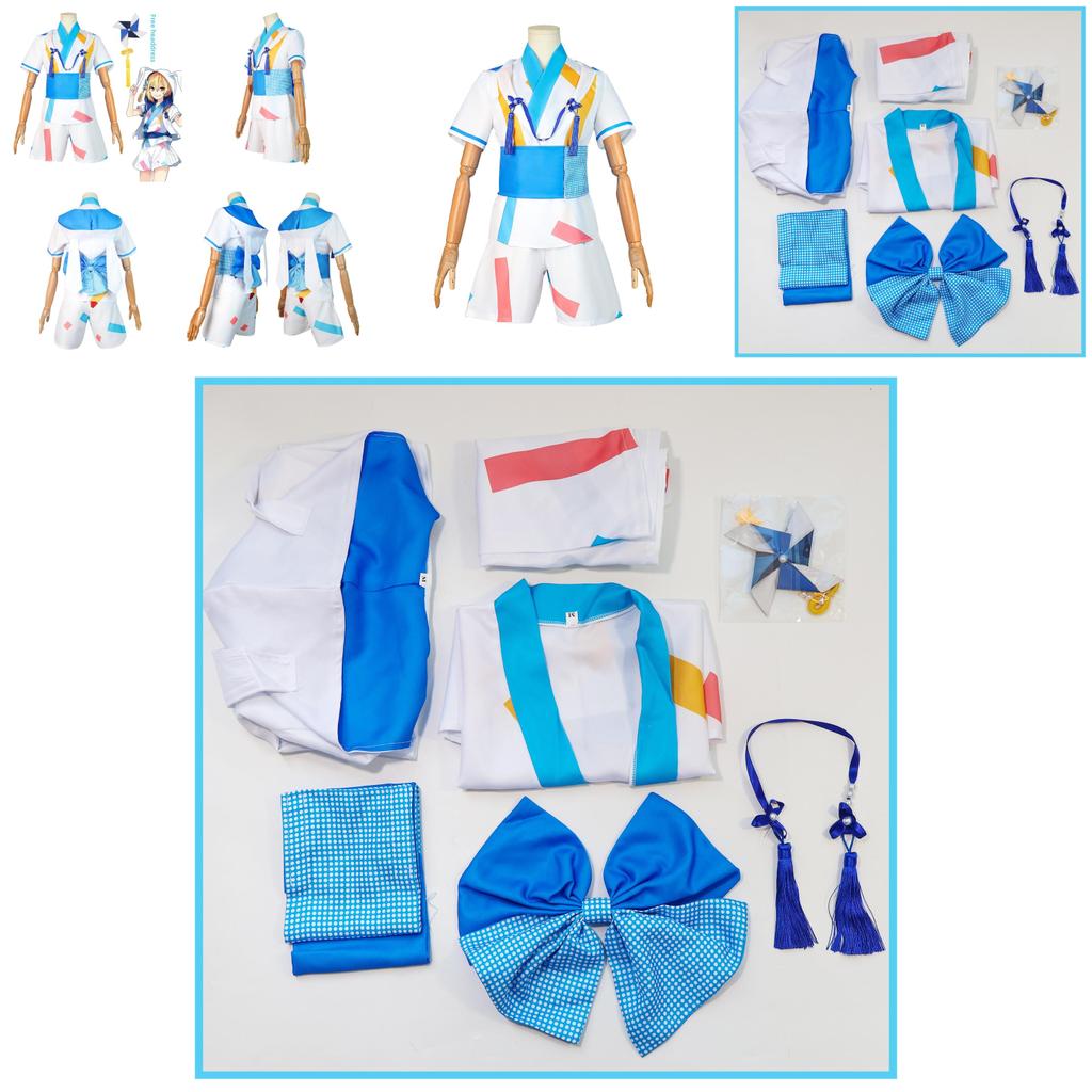 Ensemble Stars Nito Nazuna Cosplay Outfit With Polyester Fabric For Halloween Themed Party Dress Up