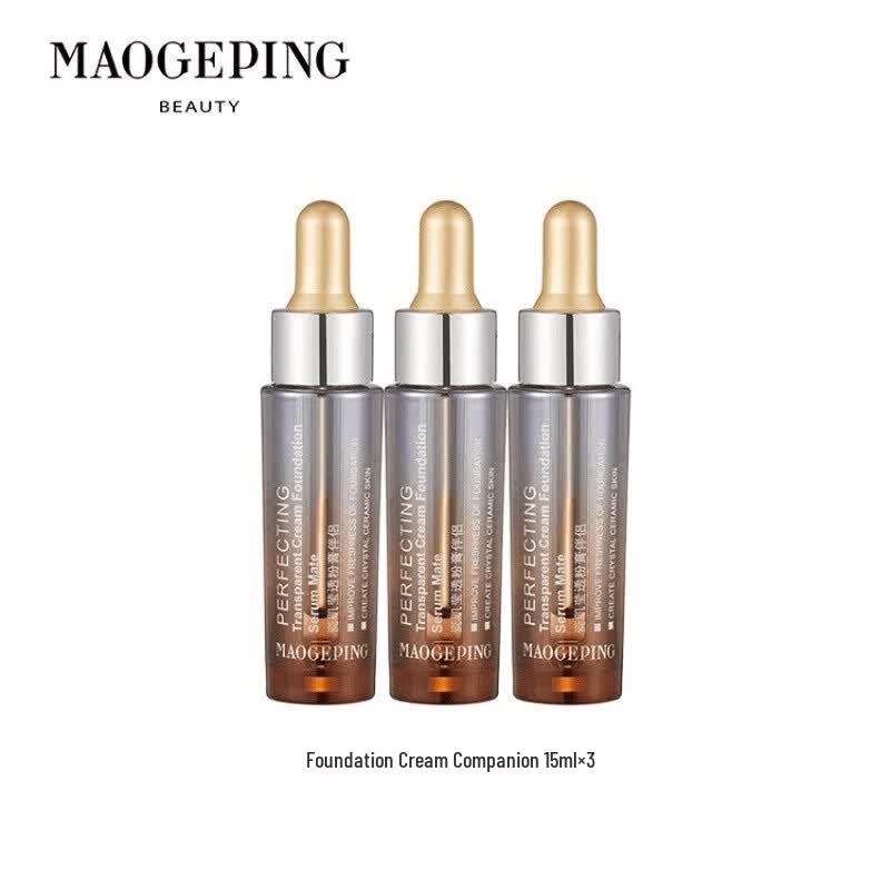 MAOGEPING Porcelain Skin Radiant Foundation Primer & Highlighter Essence Set