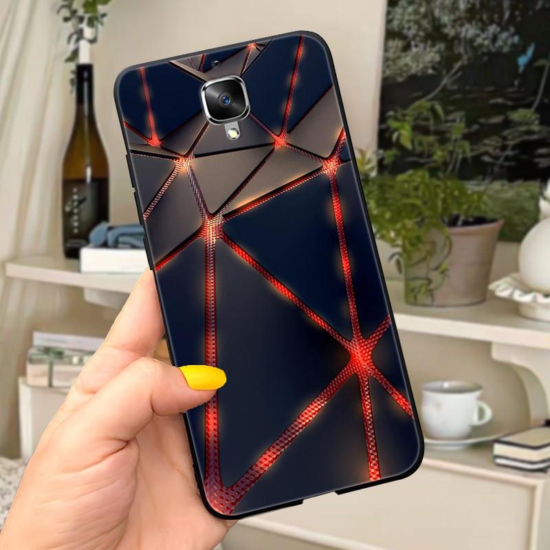 Case For OnePlus 3 3T Cover Black Soft TPU Silicone Back Cover For One plus 3T 3 T Phone Cases for OnePlus3T 1+ 3 1+3T Coques