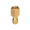 Copper Pressure Washer Adapter with Threaded Coupler Design for Hoses and Matching Cleaning Equipment Fittings