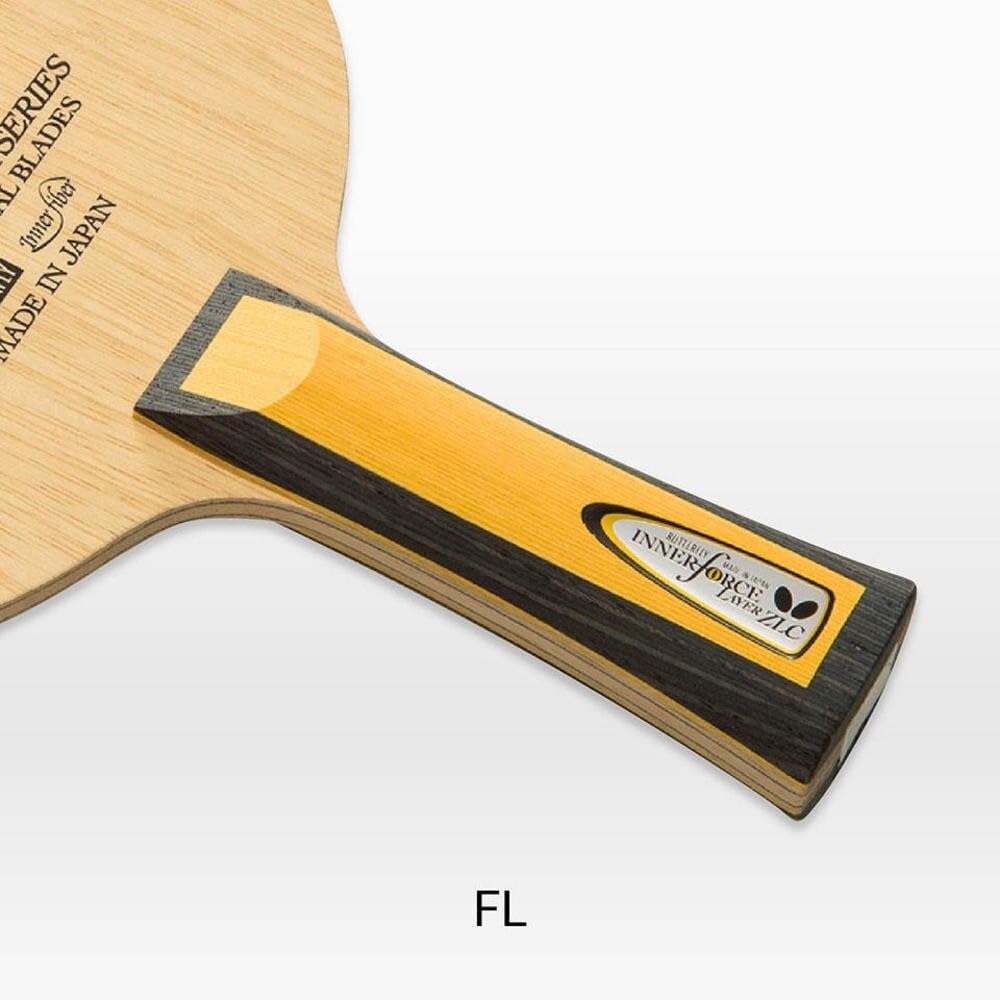 Butterfly Table Tennis Shakehand Racket Innerforce Layer ZLC FL 36681 Racket 157 x 150 Grip 100 x 24 x 34 Blade mm Size mm; Size mm; Thickness 5.7