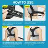 Lumbar Posture Orthopedic Belts Men Women Adjustable Posture Corrector Back Support Strap Brace Shoulder Spine Support