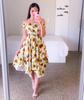 2026 European and American cross-border Amazon ebay dress one-word shoulder irregular off-the-shoulder digital printing medium and long dress