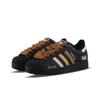 adidas Originals Superstar 2 Abrasion Resistant Low Top Skateboard Shoes Unisex Black Silver JI0079(Team840- )
