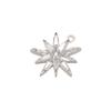 16x17mm Brass Crystal Multi-Angle Star Pendant for Women Handmade DIY Jewelry Accessories Making Findings Model:VD608