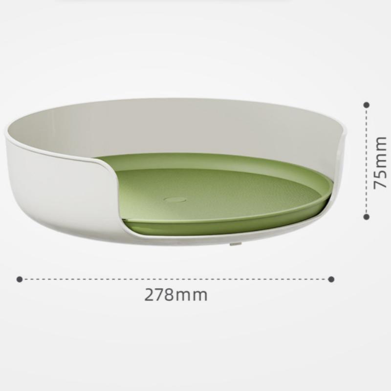 Kitchen Rotatable Spice Storage Rack Home Multifunctional Seasoning Organization Box Bathroom Toiletries Holders Cosmetics Shelf