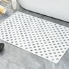 Saugnäpfe Duschkabinenmatte Anti-Rutsch Abflusslöcher Badezimmermatte Antibakteriell Beständig Rutschfest Sicherheit Badewannenbodenmatten