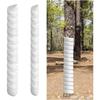 4x Tree Trunk Protector Plastic Spirals Tree Guards Trunk Protector Tubes Wraps Protect Plant From Deer Rabbit Rodents