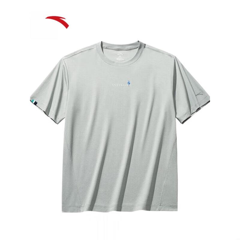 ANTA Men s Wang Yibo Ice Silk Breathable Short Sleeve T-shirt L