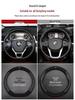 Genuine Leather Steering Wheel Cover for Dongfeng Fengxing: EVOT5L, Lingzhi M6/M7, Jingyi X5/S50/SX6 Models