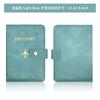 1Pc ID Card Holder Travel Passport Cover Leather Multiple Card Slots Passport Holder Unisex Travel Organizer