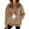 Women's Fashion Daily  Casual  Hoodie Long Sleeve Top