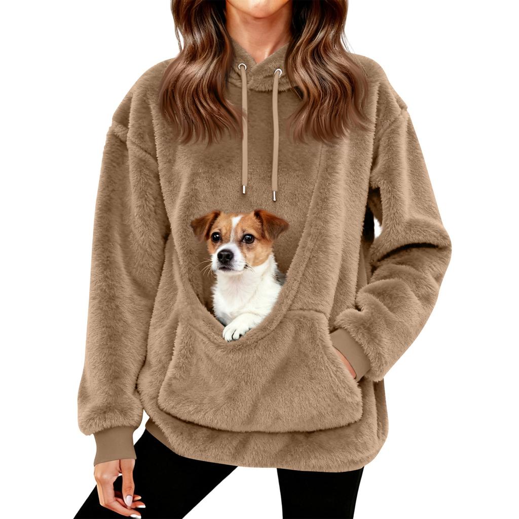 Women's Fashion Daily  Casual  Hoodie Long Sleeve Top