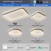 Italian Luxury Ceiling Lamp Set: 2025 Modern Atmospheric Design for Living Room