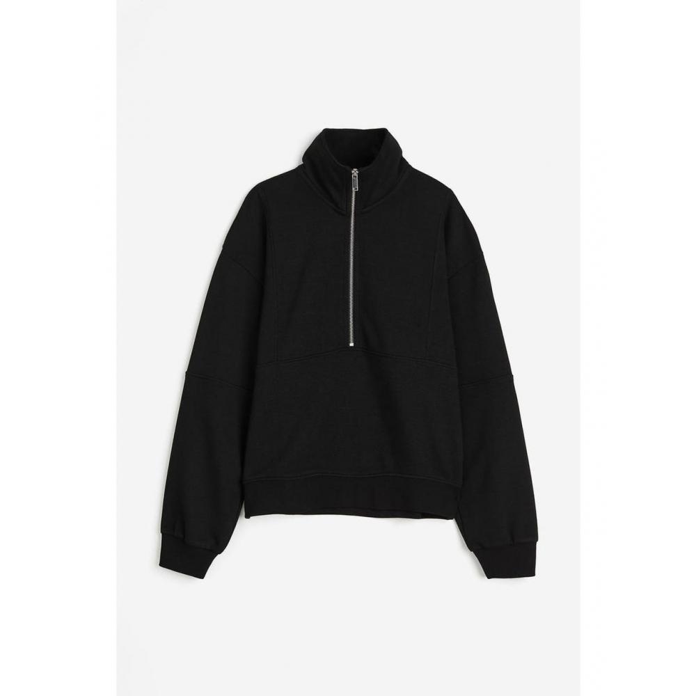 

H&M Толстовка с молнией Черный 1179479001