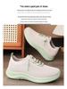 Women's Summer Breathable Fly-Knit Lace-Up Sneakers - Soft Sole Casual Style
