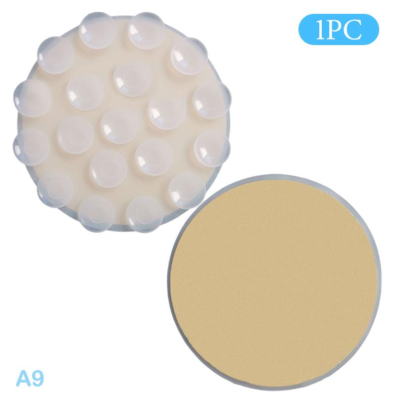 1/5Pcs Vase Anti-Toppling Sticker Silicone Suction Cup Sticker Double-Sided Easy Adhere,Prevent Knocking Over Vase Fixed Sticker