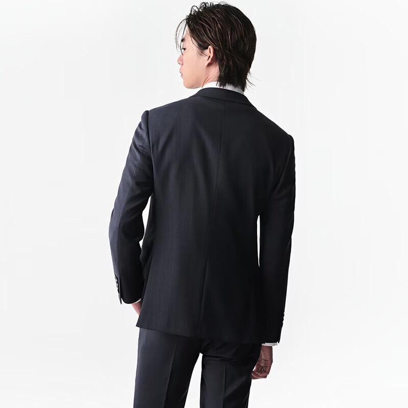 Baoxiniao Men's Striped Business Suit Jacket