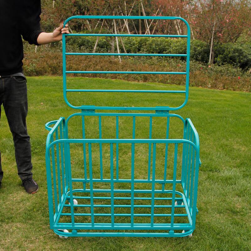 Foldable Basketball Storage Cart