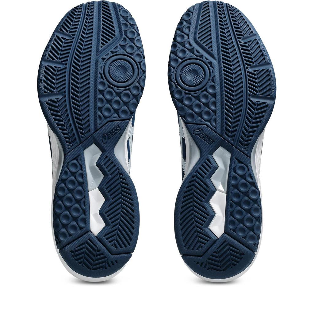 Asics 4 Indoor Sports Size 401 2E GEL-TASK Shoes, 1071A103, Men's, (Mako Blue/White), 25.0 Cm,