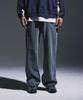 SAINTPAIN Sp Wide Bio-Washed Denim Pants - Grey Blue