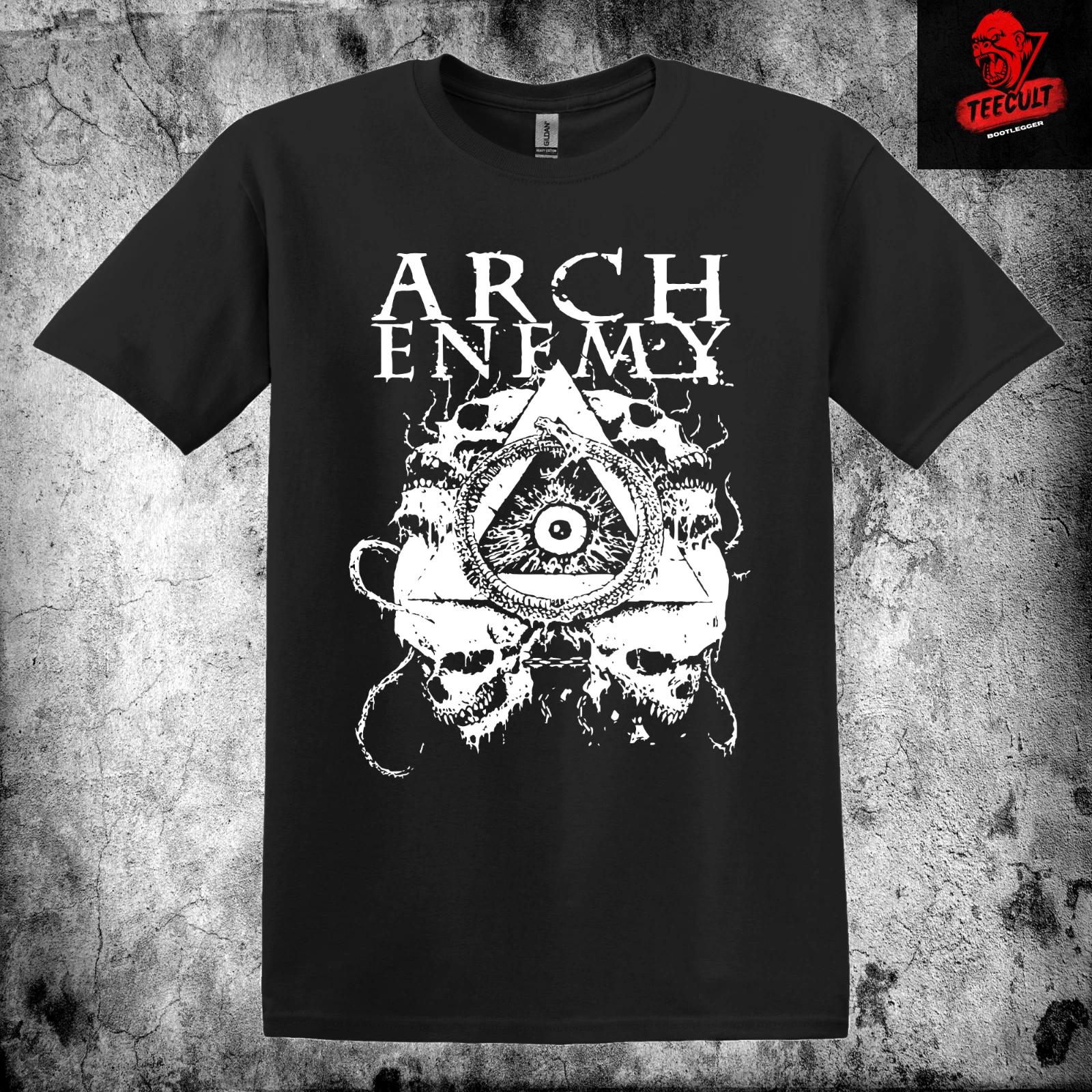 Men s and Women s T-shirts Arch Enemy Heavy Metal Rock Tee Unisex Heavy Cotton XXL