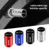 4 Pièces Cache-obturateurs de Valves de Pneus Emblèmes de Voiture Accessoires Auto Pour BYD Tang E6 F3 Atto3 Yuan Plus Song Max F0 G3 I3 Ea1 Dmi 2din S7 E3