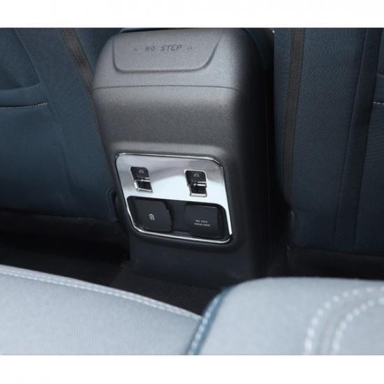 Chrome Rear Window Switch Button Panel Frame Cover Trim For Ford Bronco -25