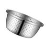 Stainless Steel Drain Bowl 22Cm Fruit Vegetable Washing Basket Kitchen Food Draining Tool Dishwasher Safe Outdoor