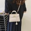 "Handmade Mini Kelly Style Shoulder Crossbody Bag for Women - High-Quality Texture"