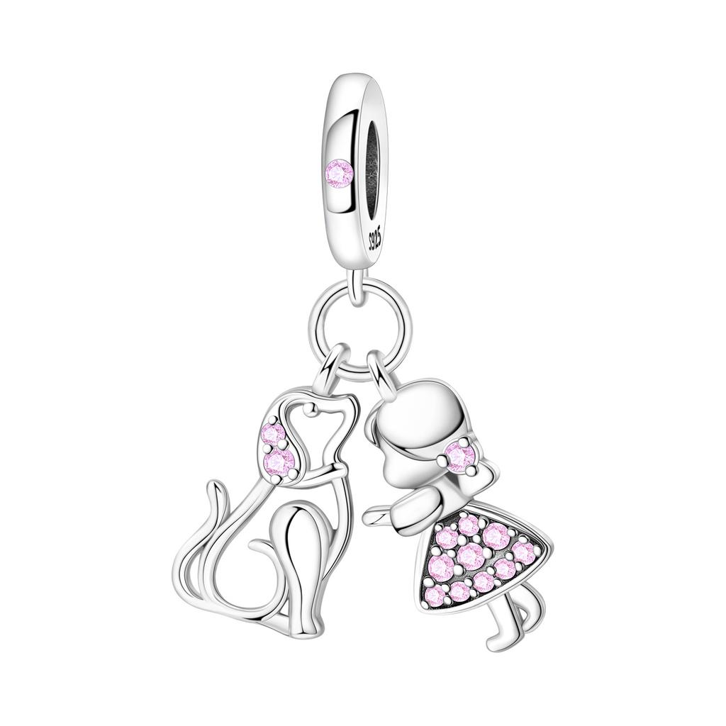 Kupfer Niedliche Pinguin Tiere Anhänger Perlen Original Anhänger Armband Charm Schmuck Party DIY Trendige Geschenke