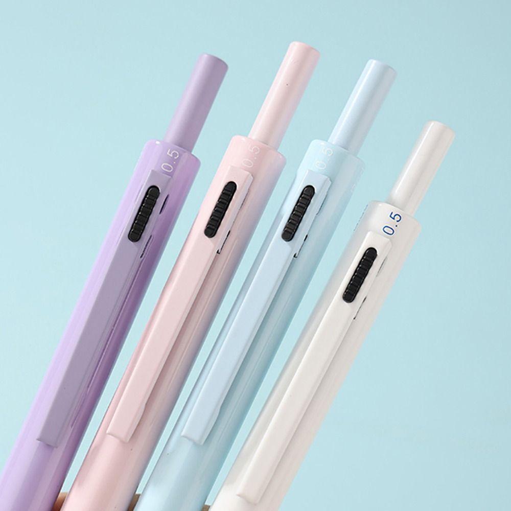 Press Type 3 Color Ballpoint Pen 4-in-1 0.5mm Mechanical Pencil Multifunction Pen  Student