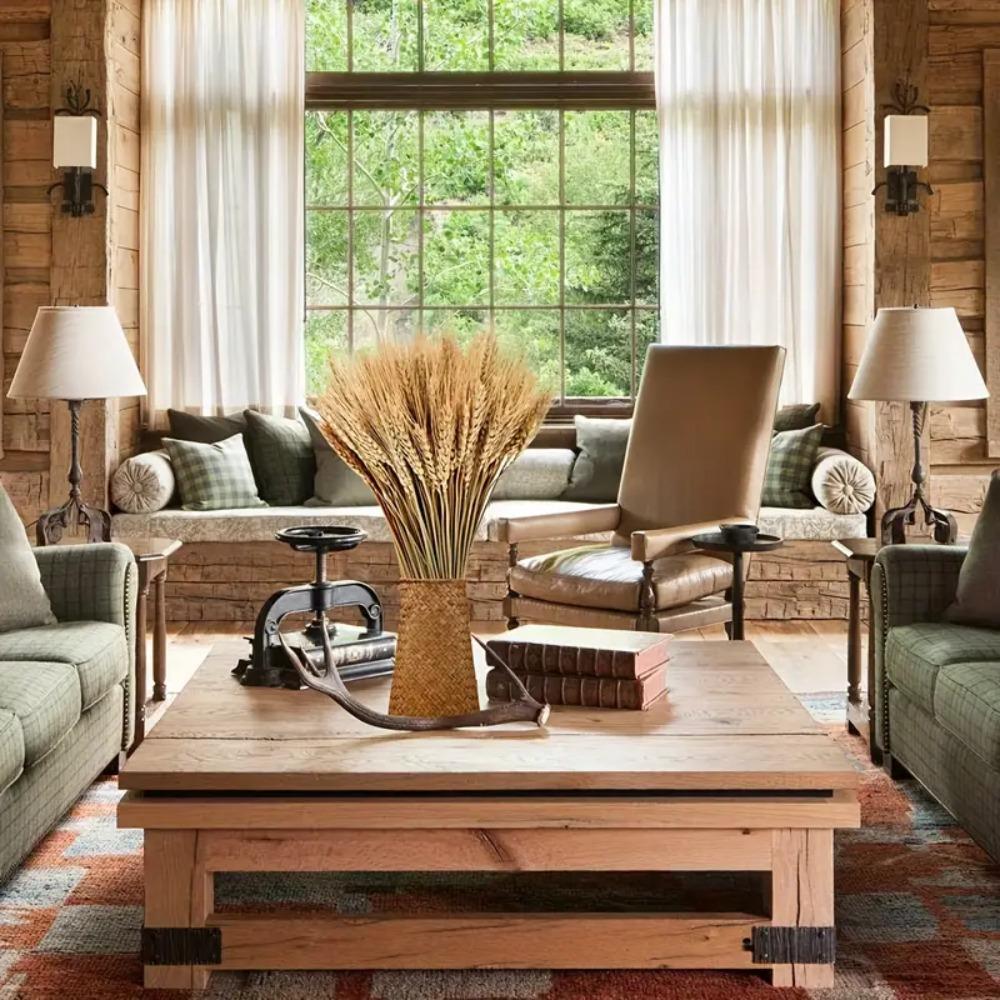 50ks Rustikální Klasy Sušené Pšenice Přírodní Sušené Květiny Sušené Stonky Pšenice Dekorace Domácí Kuchyně