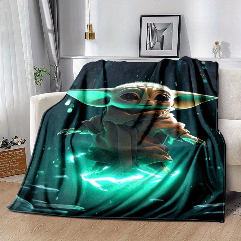 1pc Star Wars Printing Blanket - Soft, All-Season Throw for Office Blanket, | Personalized Gift with Adorable Cartoon Design