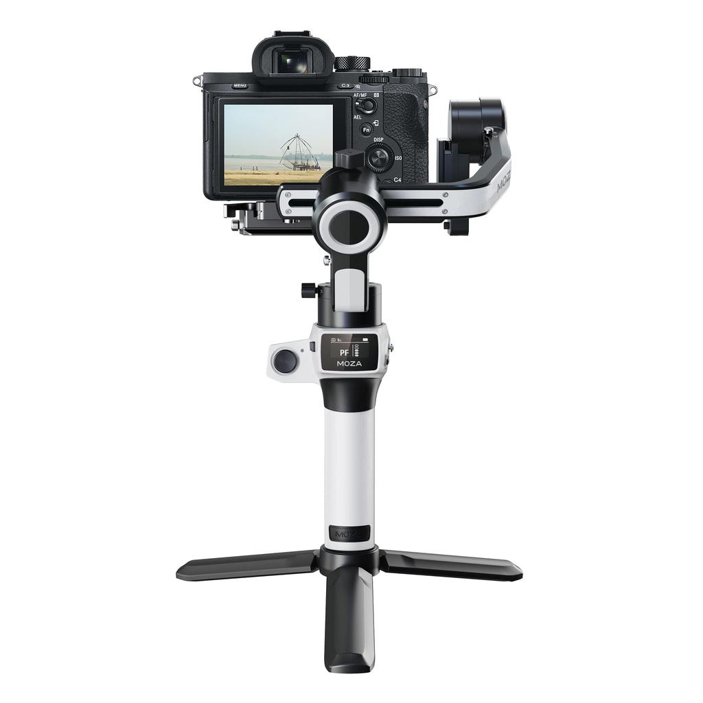 MOZA AirCross S Camera Smartphone Gimbal for Video and Compatible with Mirrorless Cameras and Vertical Carrying Bag Model MPS01 in & Vlogging,