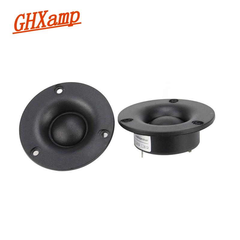 GHXAMP 30KHZ Dome Silk Tweeter Speaker High-end 3 INCH 70mm 8OHM 15W Super Treble HIFI Neodymium Bookshelf Home Theater 1Pairs