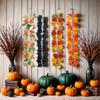 Autumn Decor Artificial Maple Fall Leaf Vine Garland Hanging Wedding Thanksgiving Decorations Home Halloween Fireplace Decor