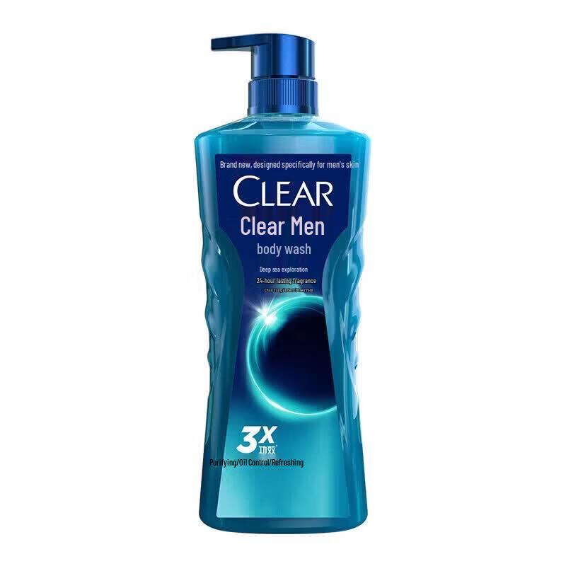 CLEAR Men s Deep Sea Adventure Cologne Scent Shower Gel